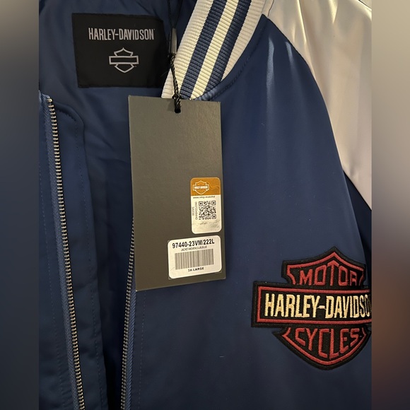 Harley Davidson Varsity Jacket 3XL  NWT!! - Picture 2 of 8